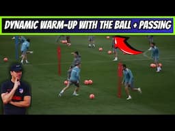 🏃‍♂️⚽ Dynamic Warm-Up With the Ball + Passing / Atletico Madrid!