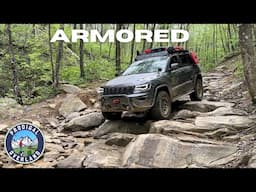 Jeep Grand Cherokee Off Road | Trail 26 and 22 at Windrock Park
