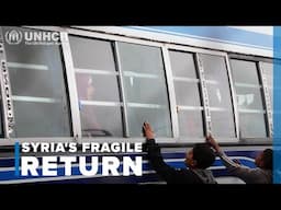 UNHCR organizes first voluntary return convoy from camps in NE Syria