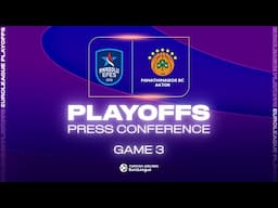 POST GAME press conference | Anadolu Efes vs Panathinaikos game 3
