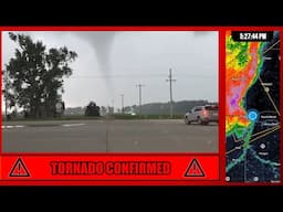 Tornado Impacts North Bend, Nebraska - Live As It Happened - 5/19/25
