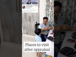 Places to visit after appraisal