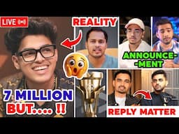 Jonathan 7 Million BUT!🥵 Emotional Reply Kronten💛 Scout Final RNTX Announcement⚡ Hector Matter, BMPS