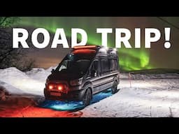 ARCTIC ROADS & NORTHERN LIGHTS  | Winter Vanlife