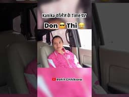 Kanika Don 😎😂#rohitchikara #kanikaranavlogs #kanikarana #haryanvi #comedy #funny #couple #college