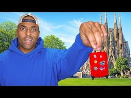 Surving Using the World's smallest Suitcase in Spain