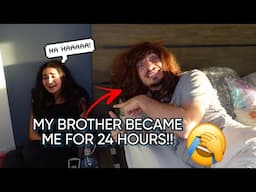 MY BROTHER PRETENDED TO BE ME!! (WENT IN PUBLIC)