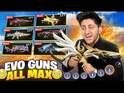 Upgrading All Evo Gun Skins Max 😍 - 99999 Diamonds 💎 - Garena Free Fire
