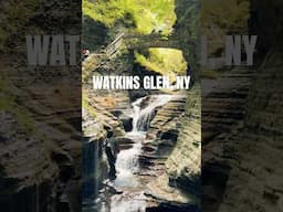 The gorge trail is open now—what are you waiting for?! #newyork #watkinsglen #hiking #trail #ny #yt
