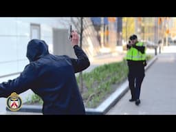 Rookie Officer Makes Arrest In Downtown Gun Call