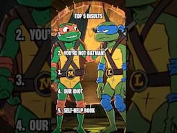 top 5 INSULTS from Tales of the TMNT (2024) 💀 #shorts