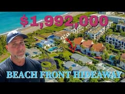 Inside a Stunning Oceanfront Luxury Home Steps From the Sand In Juno Beach FL | Million Dollar Tour