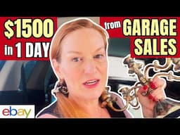 eBay & Etsy Reseller Profits from Garage Sales | What I Paid vs What It’s Worth