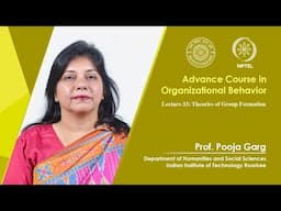Lecture 33: Theories of Group Formation
