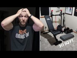 How I Fit a Home Gym in My Tiny Office!