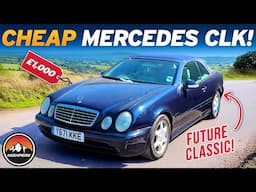 I BOUGHT A CHEAP MERCEDES CLK CONVERTIBLE FOR £1,000!