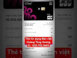 Hỗ trợ rút thẻ tín dụng bản việt nhanh chóng | hướng dẫn rút thẻ tín dụng về ATM #tindung