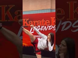 Fighting at the Karate Kid: Legends Premiere!!!