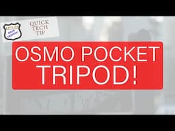 DJI Osmo Pocket TIP - Cheap and Easy Tripod