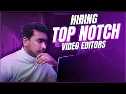 We’re Hiring TOP-NOTCH Video Editors to Join SYNC WAVE AGENCY !