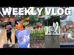 WEEKLY VLOG | WORKOUTS, 5K ZOO MIAMI RUN, KNAUS BERRY FARM