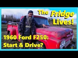 Out of the Barn!  The 1960 Ford F250 Farm Truck Gets Fired Up!