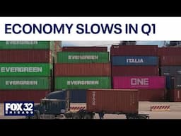 U.S. economy shrank in first quarter; first drop in three years