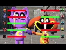 R.E.P.O VS FNAF Rockstar Animatronics vs POPPY PLAYTIME CHAPTER 4 With HEALTHBARS