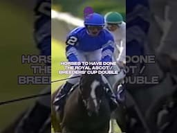 With #WAYI races soon at Ascot, let’s look at horses that have won #RoyalAscot/#BreedersCup double!