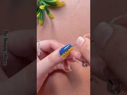 💅🔹Easy nail art design idea #nailart2025 #shorts #shortvideo