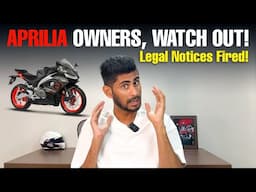 Performance Beast or Engine Nightmare? Aprilia Sends Legal Notice