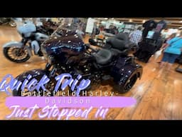 Just on a ride getting brake-in miles for the 2024 Harley-Davidson Pan America CVO
