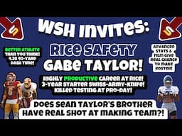 🚨WSH Wants Sean Taylor's Brother At RMC! GT ACTUALLY Good? REAL Chance to Make Team? | FILM & STATS