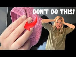 How to clean a tv screen without damaging it! DO'S & DON'TS