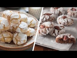 2 Ghribas Faciles et Délicieuses pour l'Aïd : Semoule/Coco & Cacahuètes/Coco 🥥😋
