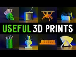 Top 50 best SMART USEFUL Things to 3D Print of 2025