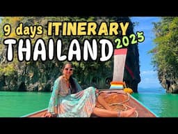 THAILAND ITINERARY 9 DAYS | Budget travel guide vlog 2025 | Bangkok, Krabi, Phi Phi, Island tours