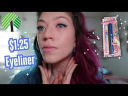 Ioni $1.25 Waterproof Liquid Eyeliner from DOLLAR TREE - it's actually good!?