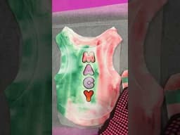 Make a dog shirt with sublimation markers and inks! A fun project to do with kids! #sublimation