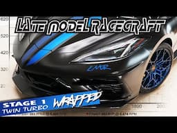 LMR Stage 1 Twin Turbo C8 Corvette gets a new look! - Late Model Racecraft
