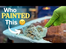Ep. 132 Restoration From Ugly Painted Dresser to Gorgeous Antique