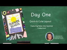 Quick & Cute: Scrap a Summer Page in Minutes