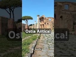 Exploring Ostia Antica today!