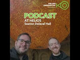 At HELIOS with creator Luke Jerram