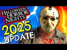 Halloween Horror Nights 2025 JASON RETURNS Update | HHN 34