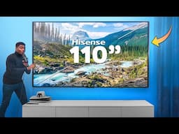 I Finally Got the MASSIVE 110-Inch TV - But Is It Worth It?