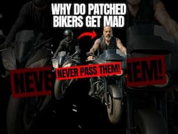 Why Do Patched Bikers Get Mad When You Pass Them? 🛑🏍️💀