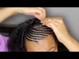 Watch Me Cornrow My Own Natural Hair
