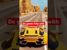 Does playing video games help with driving? #manualcar