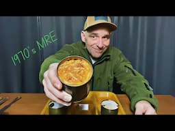 1970 U.S. Military MRE Unboxing .. Vietnam Era 🇺🇸 ASMR